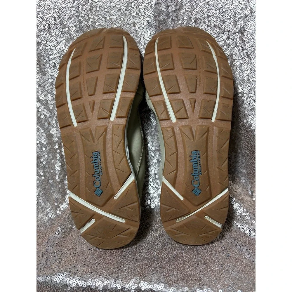 Columbia PFG Bahama Men's Slip-On Fishing Boat Shoes Tan Beige Size 10